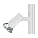 Wall or ceiling spotlight SKY, 1-flame, 1x GU10, rotatable & swiveling, white