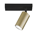 Spotlight CAMINO for wall or ceiling, 1-flame, GU10, rotatable & swiveling, ML Dark Titan