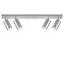 Spotlight CAMINO for wall or ceiling, 4-flame, 4x GU10, rotatable & swiveling, ML Platinum