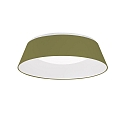LED ceiling luminaire THELMA,  50cm, 22W 2700K 2500lm, chintz shade / white acrylic cover, dimmable, Kale