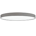 LED ceiling luminaire LUNA X,  50cm, 30W 3000K 3500lm, dimmable, chintz, light grey