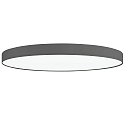 LED ceiling luminaire LUNA XL,  98cm, 60W 2700K 7050lm, dimmable, chintz, Taupe