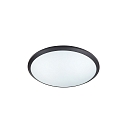 LED Wandleuchte / Deckenleuchte ORBIS,  30cm, 20W 3000K 2600lm, dimmbar, satiniert, ML dark titan