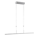 LED Pendelleuchte PURE, 110cm, 32W 2700K 3000lm, hhenverstellbar, dimmbar, nickel matt