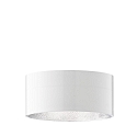 1-phase pendant luminaire CARACAS for Multicor-System 20, incl. GU10 8W 3000K, ML Platinum / white / silver leaf