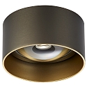 ceiling luminaire TIZIAN GX53, brass, terra