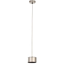 pendant luminaire TIZIAN GX53, platinum, titanium