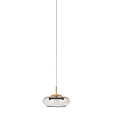 1-phase pendant luminaire HUBLOT GX GX53, brass dimmable