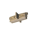 Accessory for 1-phase HV power track MULTICOLOR-SYSTEM 20 - straight connector, ML Bronze