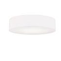 Ceiling luminaire MARA,  60cm, 3x E27, white fabric cover below / Chintz