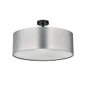 ceiling luminaire MARA SOOP -  60CM with spacer E27 IP20, silver dimmable