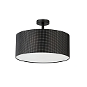 ceiling luminaire MARA SCOOP � 40CM with spacer E27, dark grey, titanium