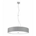 Luminaire  suspension ALEA 78 E27 IP20, gris clair gradable