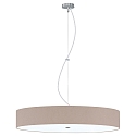 Luci a sospesione ALEA 78 E27 IP20, Capuccino dimmerabile