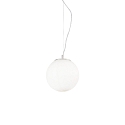 Luminaire  suspension MAPA BIANCO SP1 D2 E27 IP20, blanche 