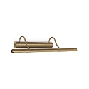Luci da specchio MIRROR-10 AP4 G9 IP21, Ottone antico