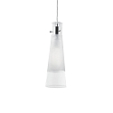 Luci a sospesione KUKY SP1 1-Lampadina E27 IP20, trasparente 