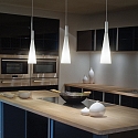 Ideal Lux Pendant luminaire MILK SP3, 3 flames, E27, white Ideal Lux Pendant luminaire MILK SP3, 3 flames, E27, white