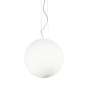 Luminaire  suspension MAPA BIANCO SP1 D50 E27 IP20, blanche 
