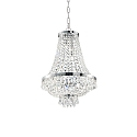 Lustre CAESAR SP6 6 flammes G9 IP20, chrome 