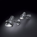 Ideal Lux Außenwandspot TERRA AP1 BIG, 1-flammig, E27, Anthrazit