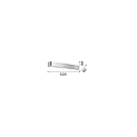 Ideal Lux Luminaire mural POSTA AP4 4 flammes E14 IP20, blanche  Ideal Lux Luminaire mural POSTA AP4 4 flammes E14 IP20, blanche