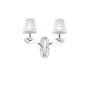 Lampada da parete PEGASO AP2 2-Lampadine E14 IP20, Bianco