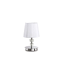 Lampada da tavolo PEGASO TL1 SMALL E14 IP20, Bianco