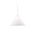 Luci a sospesione COCKTAIL SP1 BIG 1-Lampadina E27 IP20, Bianco