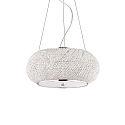 Luci a sospesione PASHA SP6 6-Lampadine E14 IP20, Cromo