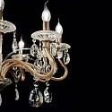 Ideal Lux Chandelier NEGRESCO SP10, 10 flames, E14, transparent Ideal Lux Chandelier NEGRESCO SP10, 10 flames, E14, transparent