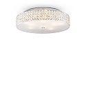 Ceiling luminaire ROMA PL9, 9 flames, G9, 40W, chromee