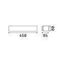 Ideal Lux Outdoor Wandleuchte ANDROMEDA, Breite: 45cm, 2x E27, IP55, weiß Ideal Lux Outdoor Wandleuchte ANDROMEDA, Breite: 45cm, 2x E27, IP55, weiß