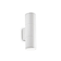 Applique da esterno GUN SMALL su / gi, 2-Lampadine GU10 IP44, bianco 