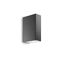 Luminaire mural dextrieur TETRIS-2 G9 IP44, anthrazit, mat, couvert de poudre, transparent