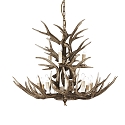 Lustre CHALET SP12 12 flammes E14 IP20, beige