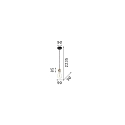 Ideal Lux Luci a sospesione FRIDA E27 IP20, Rame antico, Nero Ideal Lux Luci a sospesione FRIDA E27 IP20, Rame antico, Nero
