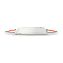 Lumière de surface GROOVE SQUARE 11.8CM petit, carré IP20, blanche