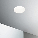Recessed luminaire SAMBA ROUND, IP20, GU10, plaster, paintable, opening Ø 9cm