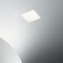 Ideal Lux Lumière encastrée SAMBA SQUARE rigide, à peindre GU10 IP20, blanche, à peindre gradable