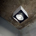 Downlight MOOD SQUARE QPAR111, 15x15cm, incl. GU10 50W 2700K, pivotable