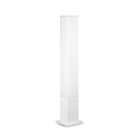 Luce con piedistallo EDO OUTDOOR SQUARE GX53 IP44, Bianco