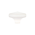 Cover 3 for CLIO outdoor luminaires, BUD, plastic, matt white