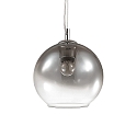 Pendant luminaire NEMO, Ø 20cm, incl. E27 LED 3.2W 3000K, nuanced chrome