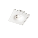 Luce da incasso ZEPHYR D20 verniciabile GU10 IP20, Bianco
