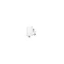 Ideal Lux Downlight TOWER SQUARE à peindre GU10 IP20, blanche, à peindre