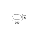 Ideal Lux Outdoor luminaire SASSO, IP44, G9, with plug + earth spike, plastic opal, Ø 25cm Ideal Lux Outdoor luminaire SASSO, IP44, G9, with plug + earth spike, plastic opal, Ø 25cm