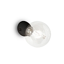 Lampada da parete e soffitto WINERY E27 IP20, Nero