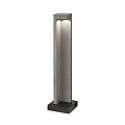 Lampadaire d’extérieur TITANO BIG IP55, gris, moucheté, noir mat