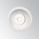 Ideal Lux Recessed LED luminaire GAME ROUND, IP20, 11W 3000K 850lm 36, white / white reflector